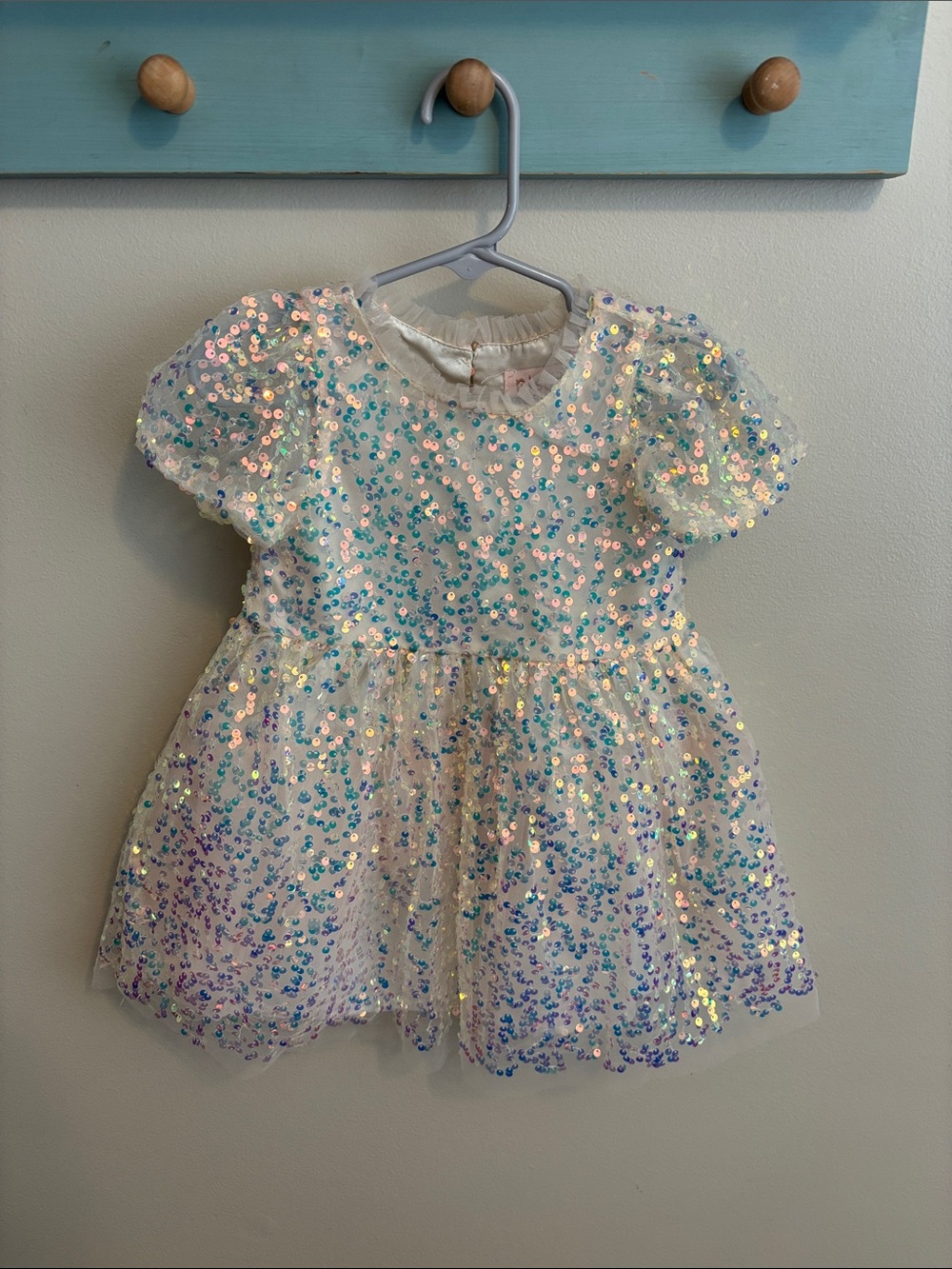 Biscotti Iridescent Sequin Tulle Dress size 2T